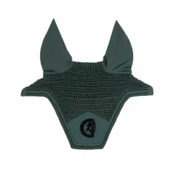 Kentucky Horsewear - Bonnet pour chevaux Wellington 3D logo sapin Vert