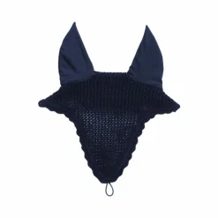 Kentucky Horsewear - Bonnet anti-mouches long Marine Hot