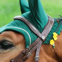 Clearance Kentucky Horsewear - Bonnet Wellington velvet foncé Vert