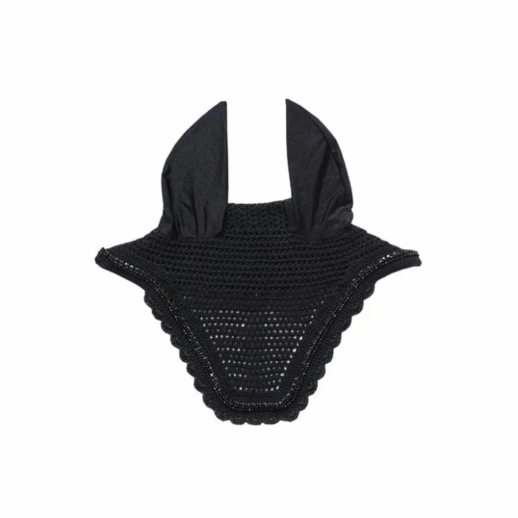 Kentucky Horsewear - Bonnet anti-bruit Wellington Stone & Pearl Noir Hot