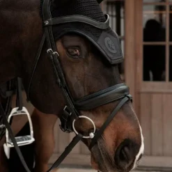 Kentucky Horsewear - Bonnet pour chevaux Wellington Sparkling Noir