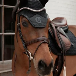 Kentucky Horsewear - Bonnet pour chevaux Wellington Sparkling Noir
