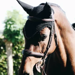 Kentucky Horsewear - Bonnet long Stone & Pearl Noir Clearance