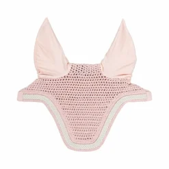 Kentucky Horsewear - Bonnet pour chevaux Wellington Plaited Cord anti-bruits pâle Rose Discount