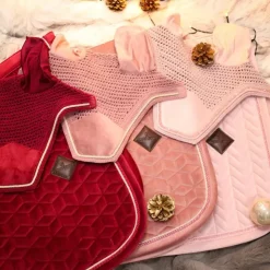 Kentucky Horsewear - Bonnet Wellington velvet vieux Rose