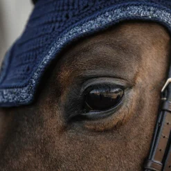 Online Kentucky Horsewear - Bonnet pour cheval Wellington Glitter Stone marine