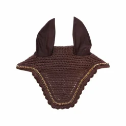 Discount Kentucky Horsewear - Bonnet anti-bruit Wellington Stone & Pearl Marron