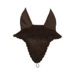 New Kentucky Horsewear - Bonnet anti-mouches long brun Marron
