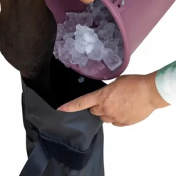 Hot Kentucky Horsewear - Botte médicale rafraîchissantes pour sabots x2 Noir