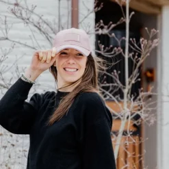 Online Kentucky Horsewear - Casquette Rubber logo vieux Rose