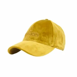 Kentucky Horsewear - Casquette Velvet moutarde Jaune Hot