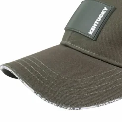 New Kentucky Horsewear - Casquette Rubber logo foncé Vert