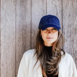 Sale Kentucky Horsewear - Casquette Baseball Glitter Marine