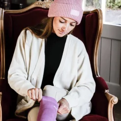 Kentucky Horsewear - Chaussettes Glitter (x1) Rose Hot