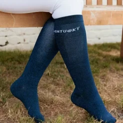 Online Kentucky Horsewear - Chaussettes d'équitation Glitter x3 Marine