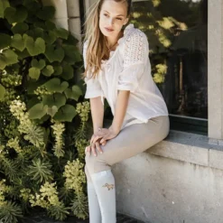 Sale Kentucky Horsewear - Chaussettes d'équitation Sammy bleu ciel (x1)