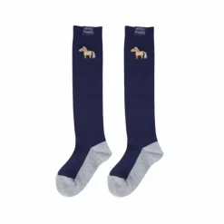 New Kentucky Horsewear - Chaussettes d'équitation Sammy marine (x1)