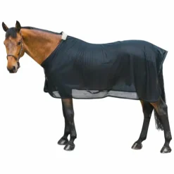 Kentucky Horsewear - Chemise anti-mouches Mesh Fly noir Beige Best