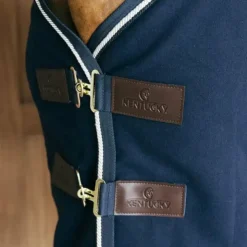 Sale Kentucky Horsewear - Chemise séchante Vegan Wool Marine