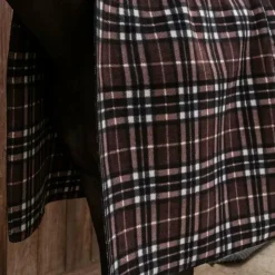 Best Kentucky Horsewear - Couverture Séchante carré heavy carreaux brun Marron