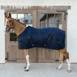 Outlet Kentucky Horsewear - Couverture d'écurie Classic 0g Marine