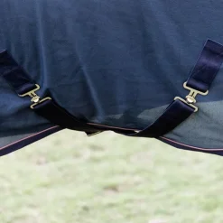 Outlet Kentucky Horsewear - Couverture combo anti-mouches et imperméable Marine