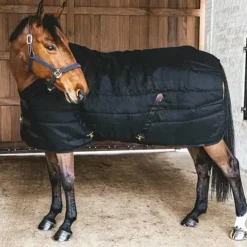 Hot Kentucky Horsewear - Couverture d'écurie Classic 200g Noir