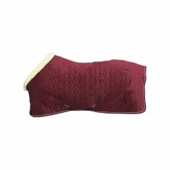 Discount Kentucky Horsewear - Couverture de présentation velvet pour minis 160g Bordeaux
