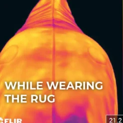 Hot Kentucky Horsewear - Couverture Magnetic Recuptex Marine