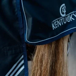 Online Kentucky Horsewear - Couverture d'extérieur Turnout Rug All Weather waterproof comfort 100g Marine