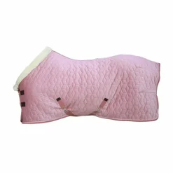Discount Kentucky Horsewear - Couverture de présentation velvet vieux 160g Rose