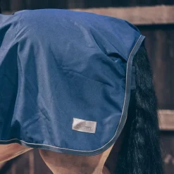 Clearance Kentucky Horsewear - Couvre-reins carré imperméable 600D 160g Marine