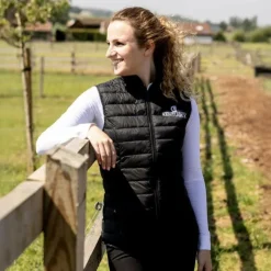 Kentucky Horsewear - Doudoune sans manches femme Noir Hot