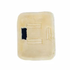 Kentucky Horsewear - Extension de poitrail matelassé mouton vegan 2 boucles Marine Outlet