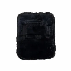 Kentucky Horsewear - Extension de poitrail matelassé mouton vegan 2 boucles Noir