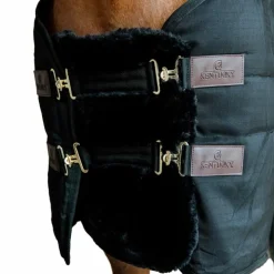 Clearance Kentucky Horsewear - Extension de poitrail mouton vegan 2 boucles Noir