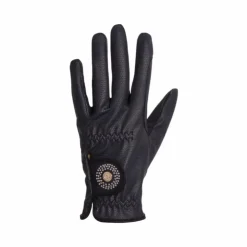 Hot Kentucky Horsewear - Gants d'équitation Grip Glitter Marine