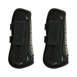 Clearance Kentucky Horsewear - Guêtres ouvertes velcro x2 Noir
