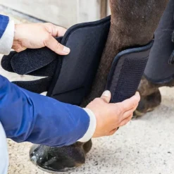 Outlet Kentucky Horsewear - Guêtres de cross postérieurs 3D Air Flow Noir