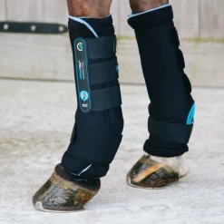 Kentucky Horsewear - Guêtres de repos magnétiques Recuptex x2 Noir