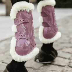 Online Kentucky Horsewear - Guêtres ouvertes mouton vegan Bamboo Elastic vieux x2 Rose