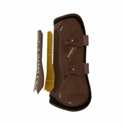 Clearance Kentucky Horsewear - Guêtres ouvertes Bamboo Elastic x2 Marron