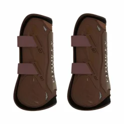 Clearance Kentucky Horsewear - Guêtres ouvertes Bamboo Elastic x2 Marron