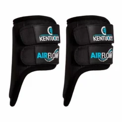 New Kentucky Horsewear - Guêtres de cross courtes postérieurs 3D Air Flow Skin Friendly Noir