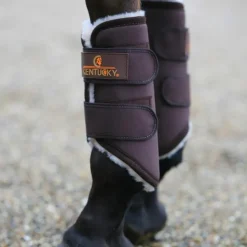 Kentucky Horsewear - Guêtres cheval Solimbra antérieurs x2 Marron Best