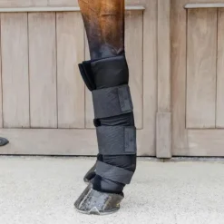 Kentucky Horsewear - Guêtres d'écurie longues Protect antérieurs (x2) Noir