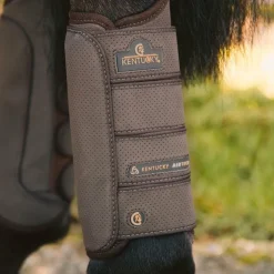 Kentucky Horsewear - Guêtres de cross postérieurs x2 Marron Online