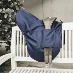 Kentucky Horsewear - Housse de selle CSO bleu marine Hot