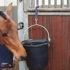 Kentucky Horsewear - Lanière d'attache nylon Noir Discount