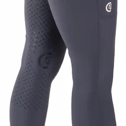 Discount Kentucky Horsewear - Legging d'équitation femme Classic océan full grip Bleu